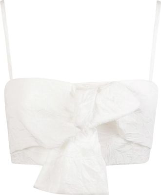 Max Mara Witte Top - Dames - Tops zonder mouwen - Wit - XS - Tops