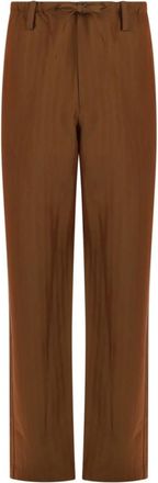 Dries Van Noten Straight Broeken - Heren - Straight fit broeken - Bruin - M - Broeken