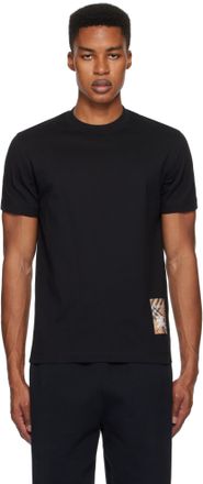 Burberry T-Shirts, male, Black, Size: XS T-shirt with Burberry T-Shirts, male, Black, Size: XS T-shirt with