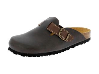 Lico Pantolette LICO Bioline Clog, Herren, Gr. 36, braun, Synthetik, Schuhe Pantolette