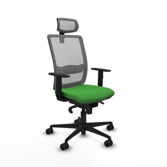 Piqueras y Crespo Silla De Oficina Piqueras Y Crespo Haches Negro Espuma Ergon&oacute;mica