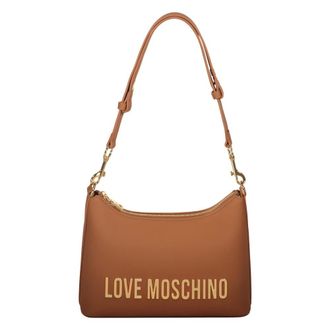 Love Moschino Shoulder bag in eco-leather - female - Love Moschino - Shoulder Bags - Brown - ONE SIZE - Bags