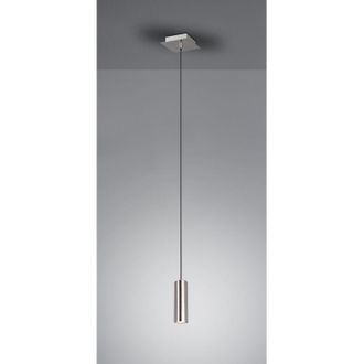 Bigbuy Suspensi&oacute;n Monocil&iacute;ndrica Gu10 Marley Nickel Trio Iluminaci&oacute;n