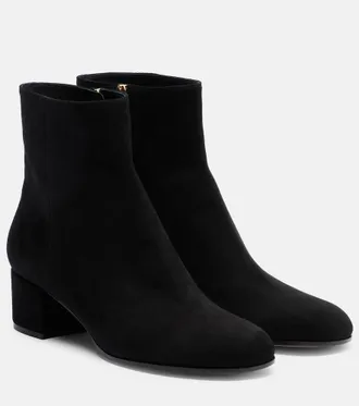 Gianvito Rossi Joelle suede ankle boots