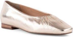 Seychelles The Little Things Square Toe Ballet Flat in Platiunum at Nordstrom Rack, Size 6.5