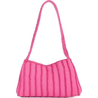 Jessica McClintock Juniper Beaded Shoulder Bag in Fuschia at Nordstrom Rack