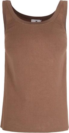 Elisabetta Franchi Mujer, Camisetas, Marr&oacute;n, Talla: M