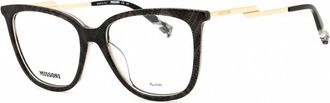 Missoni Ladies Black Rectangular Eyeglass Frames MIS0125G