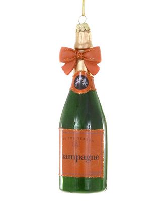 Cody Foster & Co. Champagne with Bow Ornament
