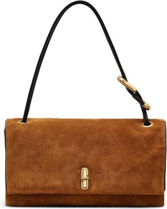 Marc Jacobs Brown Suede Shoulder Bag