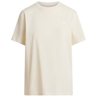 The North Face Evolution Box Relaxed Short Sleeve T-Shirt f&uuml;r Damen | wei&szlig;/beige