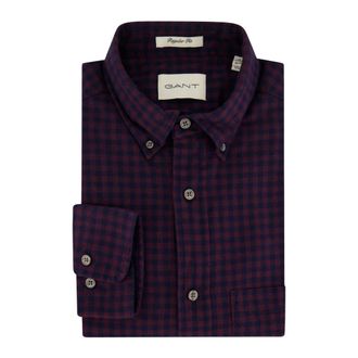 GANT Heren, Overhemden, Rood, Maat: L Katoen