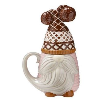 Tag Valter Gnome Lidded Mug Ceramic Drinkware Christmas Design in Multicolored at Nordstrom