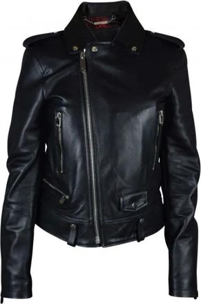 Philipp Plein Dames, Jassen, Zwart, Maat: M Leer