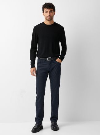 Le 31 Mens Birds-eye knit washable pant Straight fit