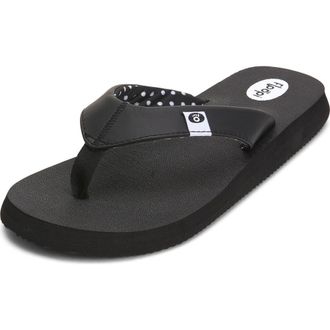 Floopi Yoga Mat Flip Flop in Black at Nordstrom Rack, Size 11