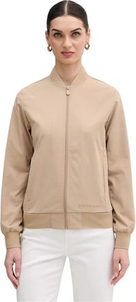 Save The Duck Jena Bomberjack - Dames - Bomber jackets - Beige - S - Polyester - Jassen