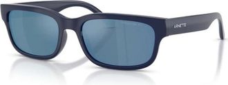 Arnette Defyer Zonnebril - Dames - Zonnebrillen - Blauw - 55 MM - Nylon - Accessoires