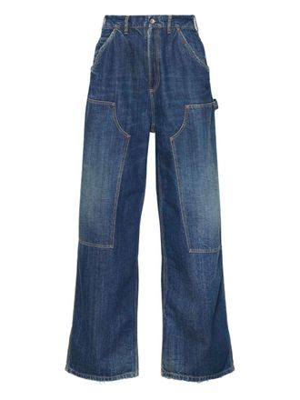 Maison Margiela Mens Wide-Leg Denim Jeans