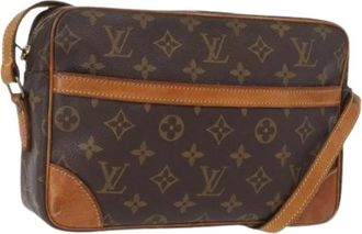 Louis Vuitton Pre-owned Cross Body Bags, female, Brown, Size: ONE SIZE Pre-owned Vintage Cross Body Bag