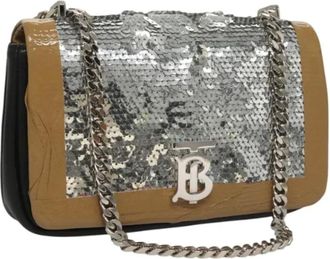 Burberry Pre-owned borse di pelle - - Pre-owned - Donna - Grigio - ONE SIZE