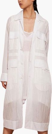 Caalo 2 Length Utility Jacket in Off-White at Nordstrom, Size Medium