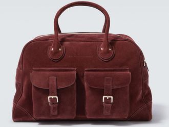 Brunello Cucinelli Suede duffel bag