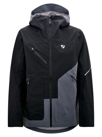 Ziener Funktionsjacke ZIENER NURO, Herren, Gr. 48, schwarz, Obermaterial : 88% Polyamid, 12% Elasthan;Futter: 100% Polyester;, Jacken Funktionsjacke