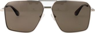 Alexander McQueen Alexander Mc Queen Aviator Sunglasses Am0500 S 002