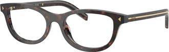 Prada Glasses, unisex, Brown, Size: 52 MM Optical Frame
