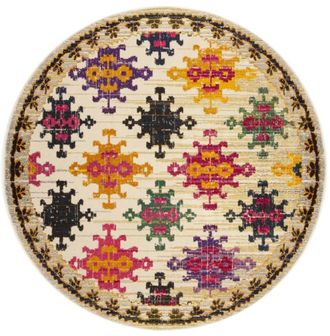 Safavieh Alfombra marfil/multicolore 122 x 122 cm