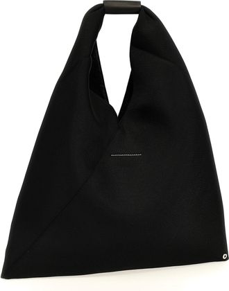 Maison Margiela Triangular Technical Fabric Shoulder Bag - Black