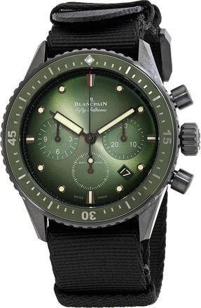 Blancpain Fifty Fathoms Bathyscaphe Chronographe Flyback Automatic Mens Watch 5200 0153 NABA