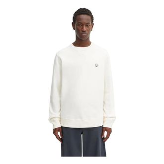 Maison Kitsun&eacute; Uomo, Felpe, Beige, XL, new