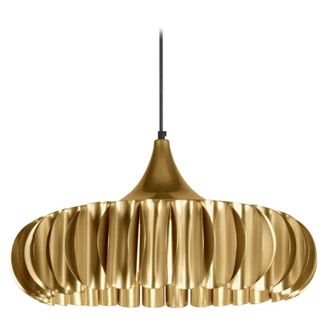 Tosel Suspensi&oacute;n metal Alt.80cm dorado ;Pantalla: dorado