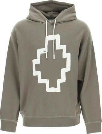 Marcelo Burlon Oversize Hooded Sweatshirt