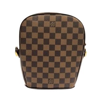 Louis Vuitton Pre-owned Vintage Canvas Shoulder Bag - unisex - Louis Vuitton Vintage - Vintage Cross Body Bags - Brown - ONE SIZE - Pre-owned
