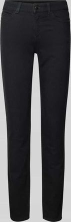 Emporio Armani Skinny Fit Jeans mit 5-Pocket-Design in Black, Größe 28