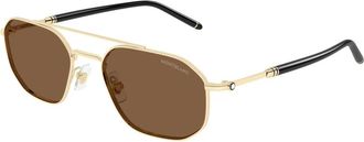 Montblanc Montblanc, Heren, Accessoires, Geel, Maat: 55 MM