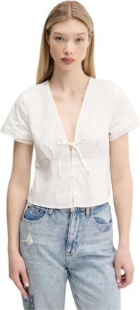 Tommy Jeans Donna, Camicette, Bianco, S, new