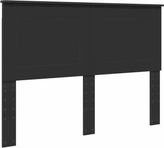 vidaXL Cabecero Roble Negro 150 Cm Madera Contrachapada Vidaxl