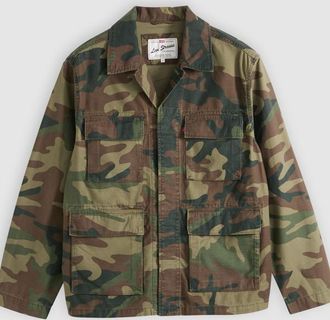 Levi's Giacca Frisko - Uomo - XL - Verde / Phalarope Camo Print Demitasse