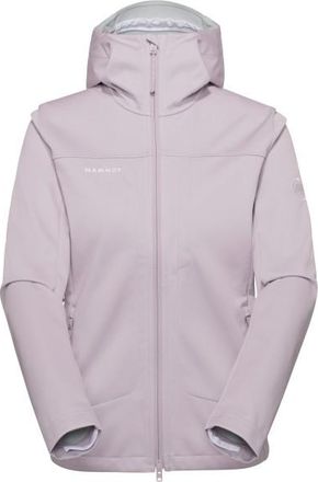 Mammut Ultimate VIII Softshell Hooded Jacket Softshelljacke f&uuml;r Damen | lila