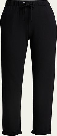 Majestic Filatures Drawstring French Terry Pants with Rolled Hem
