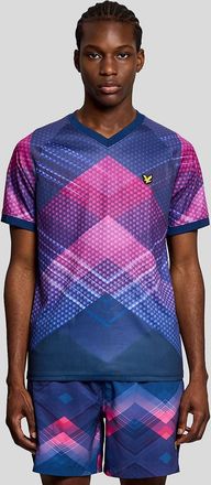 Lyle & Scott Lyle And Scott Mens Sports Chevron Football T-Shirt - Size: 36