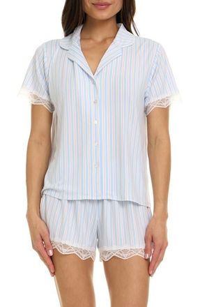 Flora Nikrooz Luna Short Pajamas in Blue at Nordstrom, Size X-Small