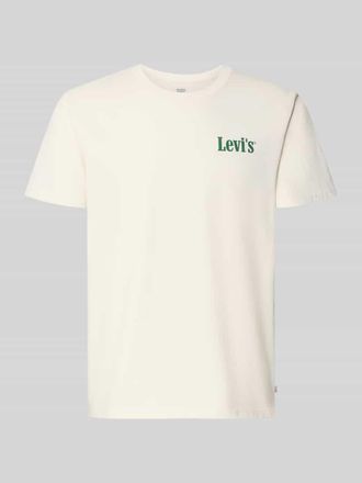 Levi's Relaxed Fit T-Shirt aus reiner Baumwolle in Offwhite, Gr&ouml;&szlig;e XXL