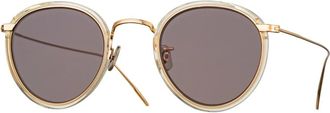 Eyevan 7285 717 - 3071 Zonnebril - Dames - Zonnebrillen - Geel - ONE Size - Accessoires