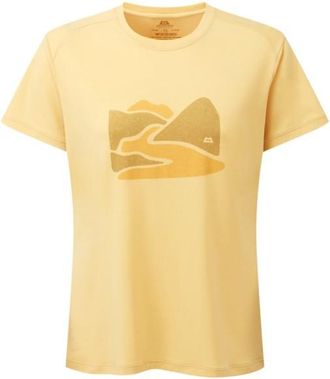 Mountain Equipment Headpoint Graphic Tee Funktionsshirt f&uuml;r Damen | beige