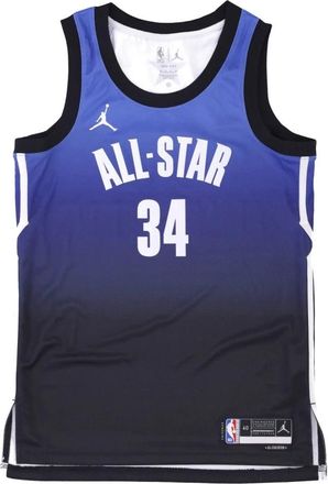 Nike Basketbal Tank Top Swingman Jersey All Star - Heren - Fitness - Blauw - XL - Polyester - Fitness